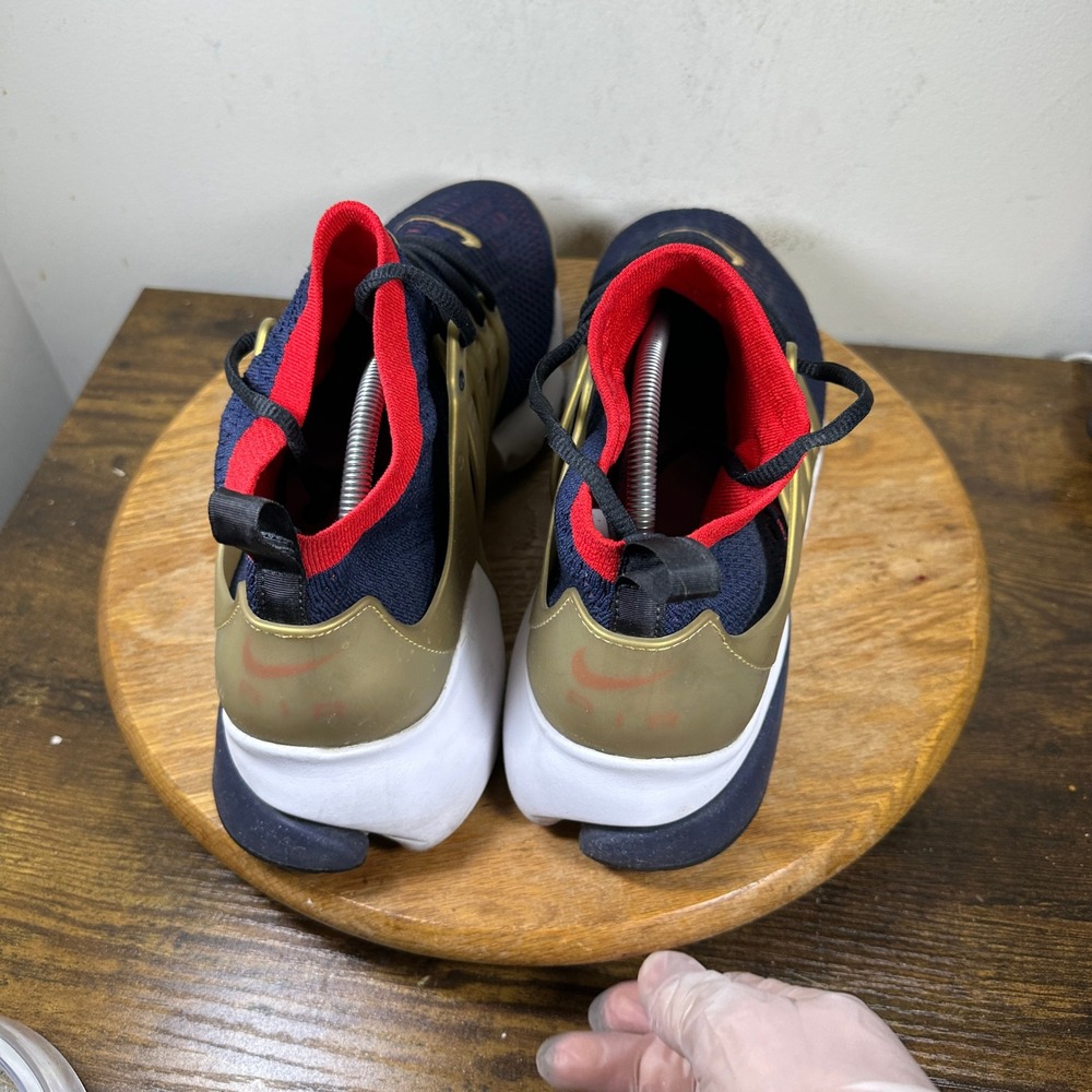 Nike Air Presto Ultra Flyknit USA Olympic Navy Gold Red 835570-406 Mens 13 - Picture 2 of 7